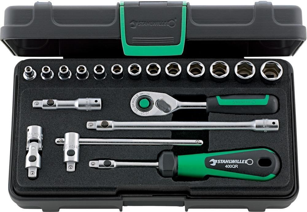 Steckschl.-Grt. 1/4" 22tlg. 40/13/6QR Stahlw. Steckschl.-Grt. 1/4" 22tlg. 40/13/6QR Stahlw. von EDE - Stahlwille