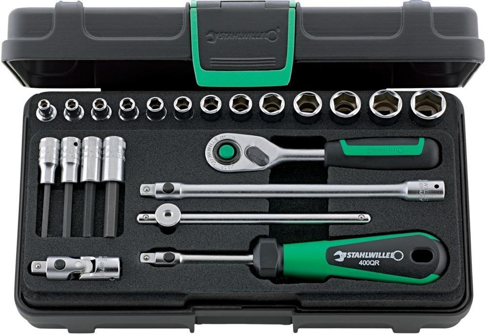 Steckschlüssel-Satz 1/4" 40/44/17/5QR 22-teilig STAHLWILLE von EDE - Stahlwille