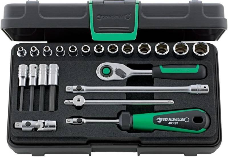 Steckschlüssel-Satz 1/4" 40/44/17/5QR 22-teilig STAHLWILLE von EDE - Stahlwille