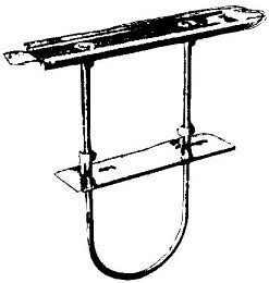 Heizkörper-Konsole Nr. 36970 verzinkt 190mm von EDE - Vormann