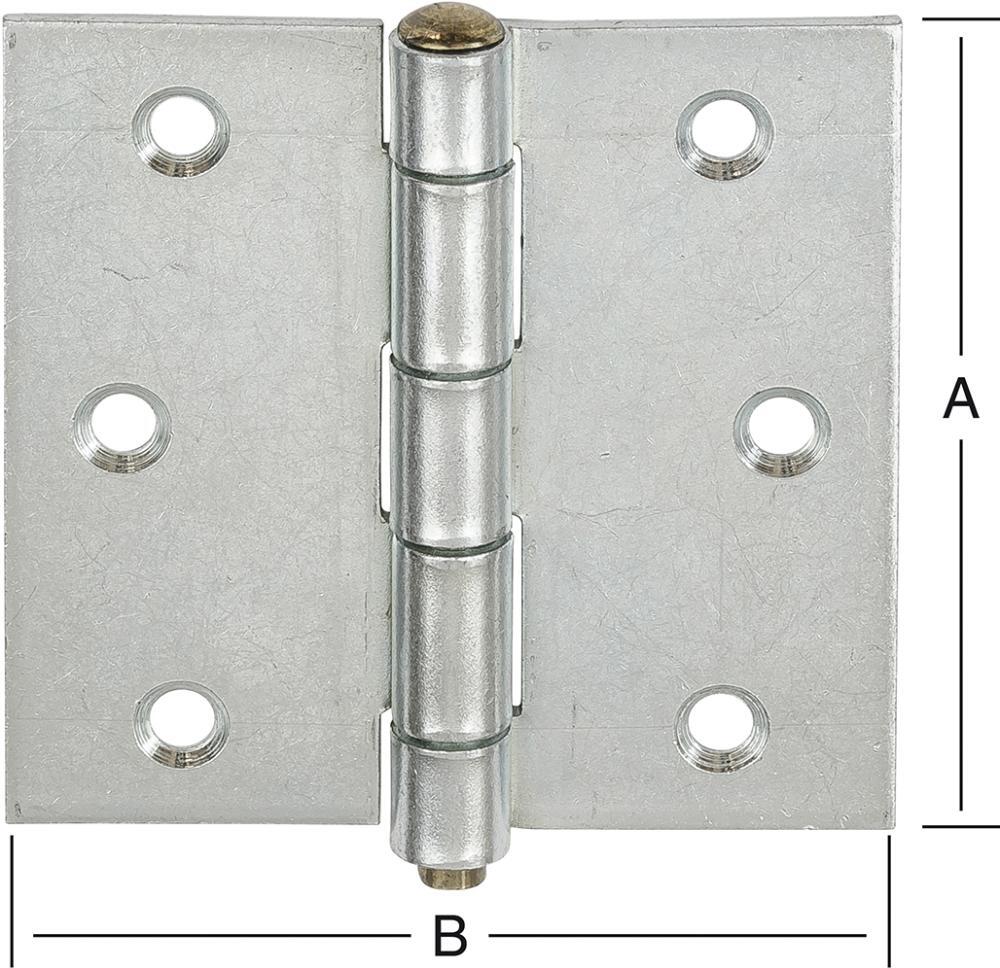 SCHARNIERE STARK KAENTIG 100X100MM NR. 614100Z von EDE - Vormann