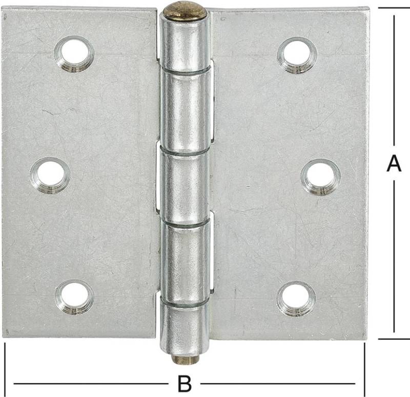 SCHARNIERE STARK KAENTIG 100X100MM NR. 614100Z SCHARNIERE STARK KAENTIG 100X100MM NR. 614100Z von EDE - Vormann