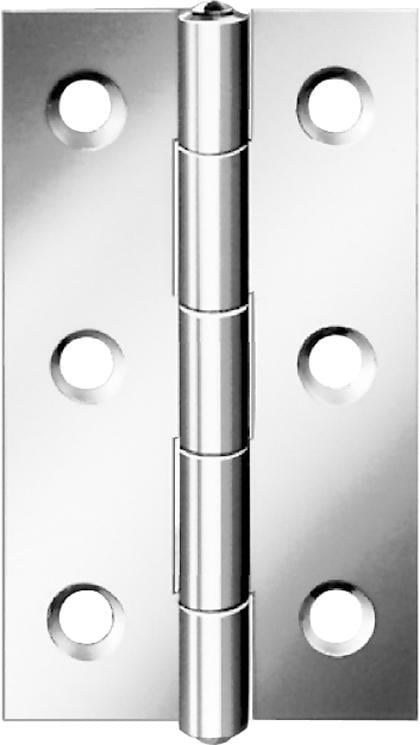 Scharnier schmal 50x31 mmEdelstahl von EDE - Vormann