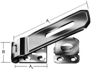 Überfallen mit Öse verzinkt 200x 50mm Nr. 25200Z Überfallen mit Öse verzinkt 200x 50mm Nr. 25200Z von EDE - Vormann