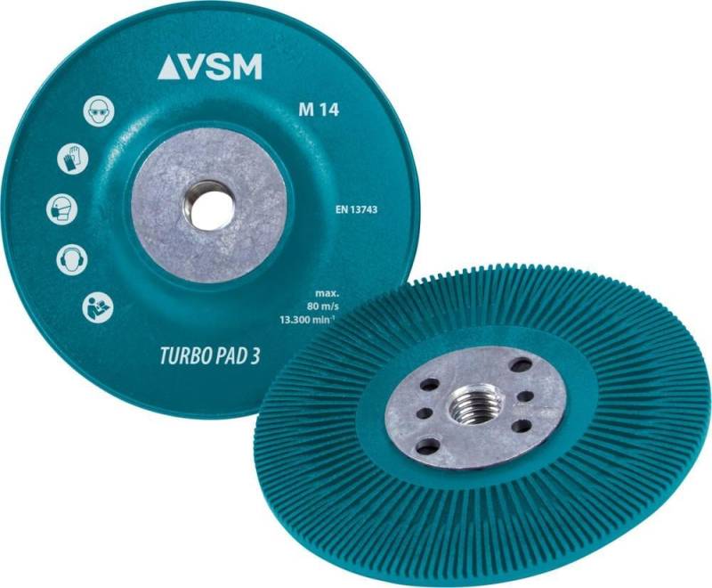 Stützteller TURBO PAD 3 M14 115mm VSM Stützteller TURBO PAD 3 M14 115mm VSM von EDE - Vsm