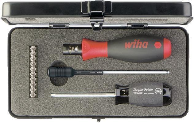 Drehm.Schraubendreherstz.14tlg. 0,8-5Nm T+IP Wiha von EDE - Wiha