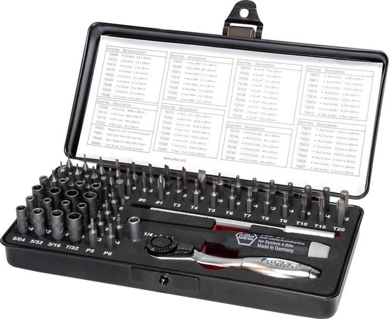 MicroBit-Satz 65tlg. Wiha von EDE - Wiha