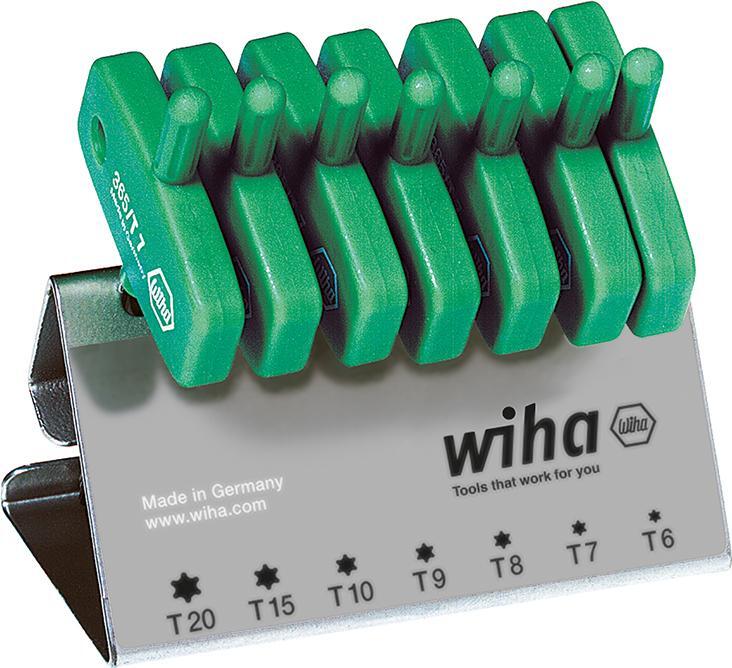 Schraubendreher-Satz mit Schlüsselgriff im StänderT6-T20x mm Wih Schraubendreher-Satz mit Schlüsselgriff im StänderT6-T20x mm Wih von EDE - Wiha