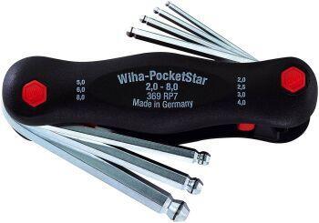Winkelschr.Dr. Pock.St. L 7 teilig Kugelkopf Wiha Winkelschr.Dr. Pock.St. L 7 teilig Kugelkopf Wiha von EDE - Wiha