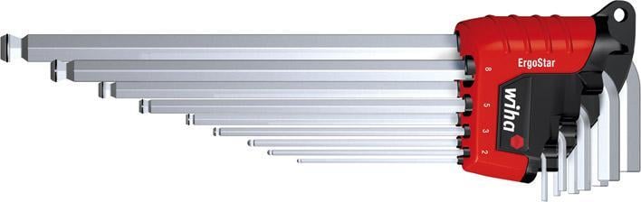 Winkelschraubendreher- Satz mit Kugelkopf 9-teilig Wiha Winkelschraubendreher- Satz mit Kugelkopf 9-teilig Wiha von EDE - Wiha