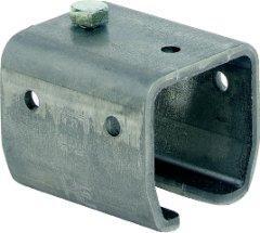 HELM 1104 Übersteckmuffe Stahlblank,Schraube oben von EDE - Woelm