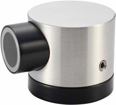 KWS 1015 Türfeststeller silber elox. Dauermagnet von EDE - Woelm