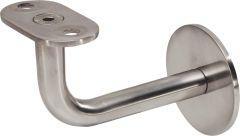 KWS 4571 Handlaufstütze St.silb.f.75 mm Wandabst. von EDE - Woelm