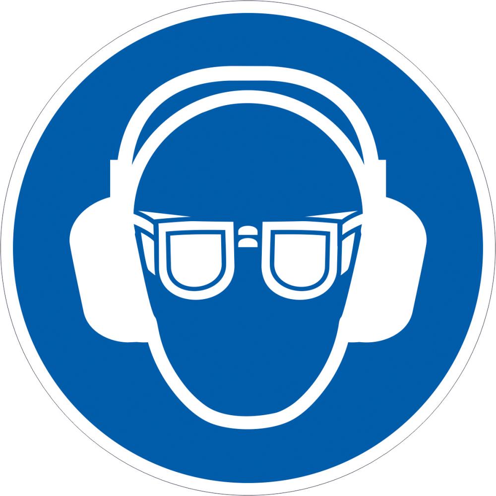 Gebotsschild Folie Gehör-u.Augen D50mm 6St Gebotsschild Folie Gehör-u.Augen D50mm 6St von EDE - Wolk