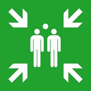 Sicherheitsschild Alu Sammelstelle 600x600 Sicherheitsschild Alu Sammelstelle 600x600 von EDE - Wolk