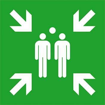 Sicherheitsschild Fol Sammelstelle 400x400 Sicherheitsschild Fol Sammelstelle 400x400 von EDE - Wolk