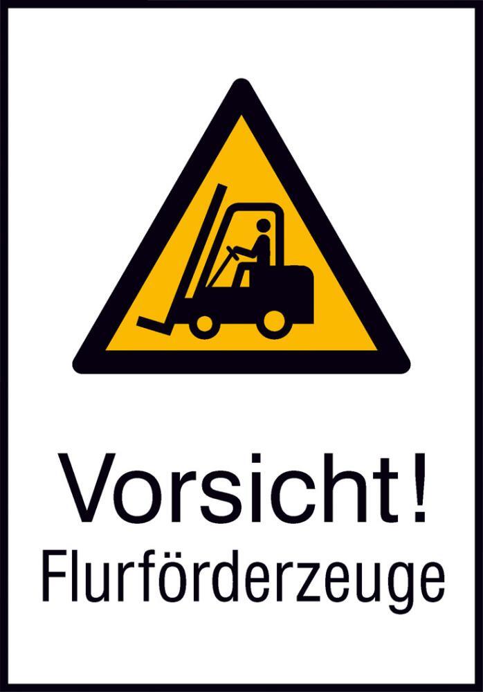 Warnschild Alu gepr Flurförderz. 520x742 Warnschild Alu gepr Flurförderz. 520x742 von EDE - Wolk