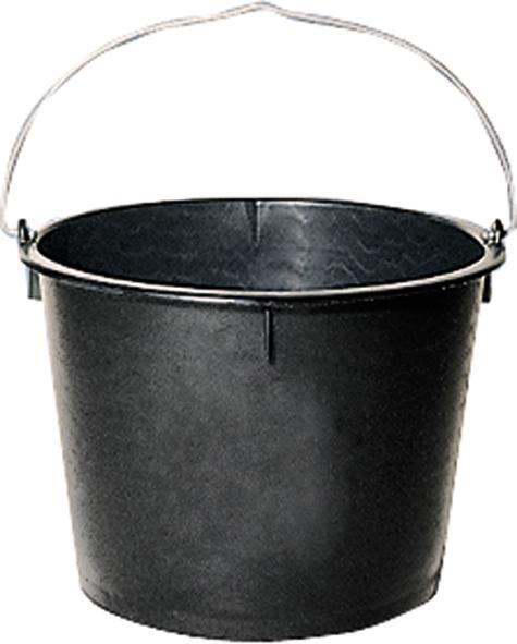 Baueimer Polyeth.-Regen. hohe Form, schwarz 10 l Baueimer Polyeth.-Regen. hohe Form, schwarz 10 l von EDE