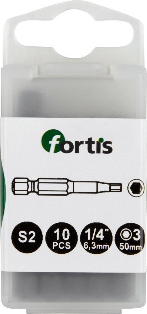 Bit 1/4" DIN3126 E6,3 Hex 5 x50mm 10Stk.FORTIS Bit 1/4" DIN3126 E6,3 Hex 5 x50mm 10Stk.FORTIS von EDE