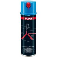 E-coll - Baustellenmarkierspray 500ml blau von E-COLL