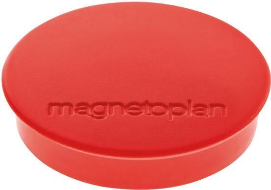 Magnet D=30mm VE=10 Haftkraft 700 g rot 1 Stück von EDE