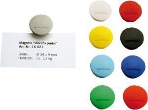 Magnet D34mm, VE 10 Stück Haftkraft 1300g, dunkelblau 1 Stück Magnet D34mm, VE 10 Stück Haftkraft 1300g, dunkelblau 1 Stück von EDE