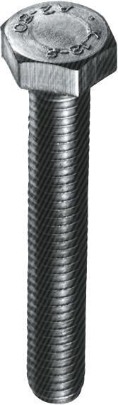 Sechskantschraube DIN 933 M 5x 12 A2 E-NORMpro 100 Stück von EDE