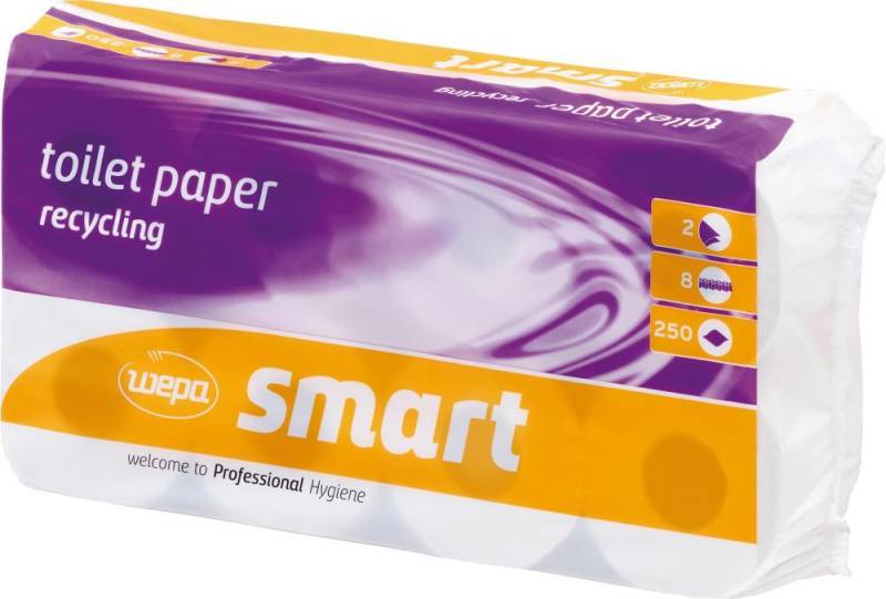 Toilettenpapier WEPASmart2-lagig weiß 64 Rollen Toilettenpapier WEPASmart2-lagig weiß 64 Rollen von EDE
