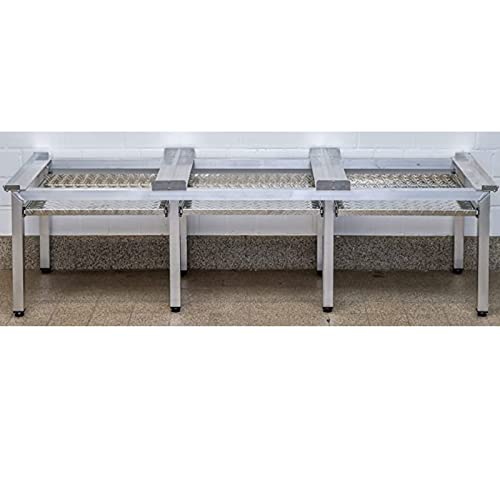 EDECO Waschmaschine Untergestell Sockel, Universal-Basis Mit 4 Verstellbare Stützbeine Für Trockner, Waschmaschine Und Kühlschrank(Höhe: 23-27Cm),A von EDECO