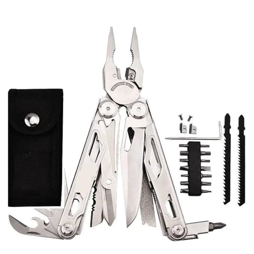 DL30 Multitools Hand Diy Multitools Multitool-Kmme Klappmesser Scherenschneider EDC Survival ar Manuel Zan(DL30 full set silver) von EDEDE