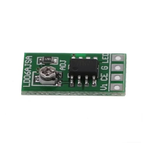 EDEDE LED Transformator 1-10 STÜCKE 30-1500MA Einstellbarer Konstantstrom-LED-Treiber DC 3,3 V 3,7 V 4,2 V 5 V PWM-Steuerplatine Buck Power Module(1pcs) von EDEDE