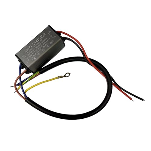 EDEDE LED Transformator LED Wasserdichter Treiber Netzteil 1-100w Volle String Deckenleuchte Wandfluter Lampe Transformator Konstantstrom Wasserdichtes Vorschaltgerät(8-12x1 Leather line) von EDEDE