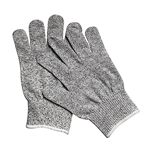 EDEDE Schnittschutzhandschuhe, Schnittschutzhandschuhe der Klasse 5 Schnittschutzhandschuhe HPPE Handschutzzubehör Gartenarbeit Gartenarbeitsschutzhandschuhe(L(Over 25cm)) von EDEDE