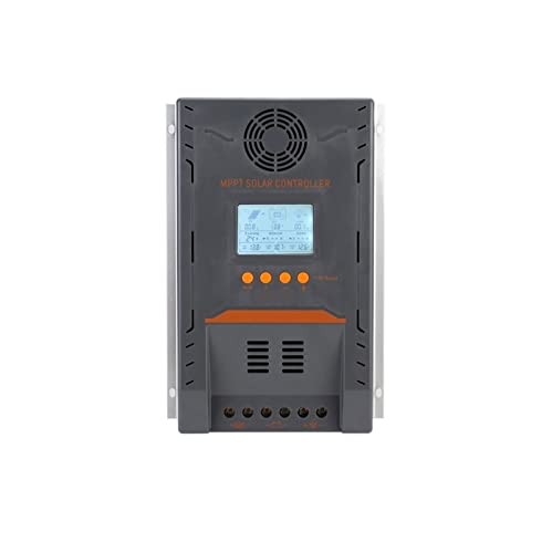 EDEDE Solar Laderegler, MPPT 100A Solar Charger Controller 12V 24V Auto Battery Charge Max 100V Solar Panel Input with Backlight LCD Controller, Solar Charger Controller(100A Remote) von EDEDE