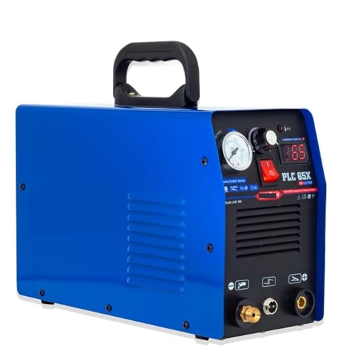 Plasmaschneider, 65Amp IGBT Air Plasma Cutter AG60 TORCH & Portable Digital Plasma Cutting Machine 18mm PLC65 von EDEDE