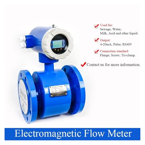 Wasserdurchflussmesser, DN200 Elektromagnetische Flow Meter Digital Pulse 4-20mA RS485 Ausgang Heißer Wasser Meer Wasser Milch Durchflussmesser Magnetische für Wasser, Diesel und andere Flüssigkeiten( Wasserdurchflussmesser, DN200 Elektromagnetische Flow Meter Digital Pulse 4-20mA RS485 Ausgang Heißer Wasser Meer Wasser Milch Durchflussmesser Magnetische für Wasser, Diesel und andere Flüssigkeiten( von EDEDE