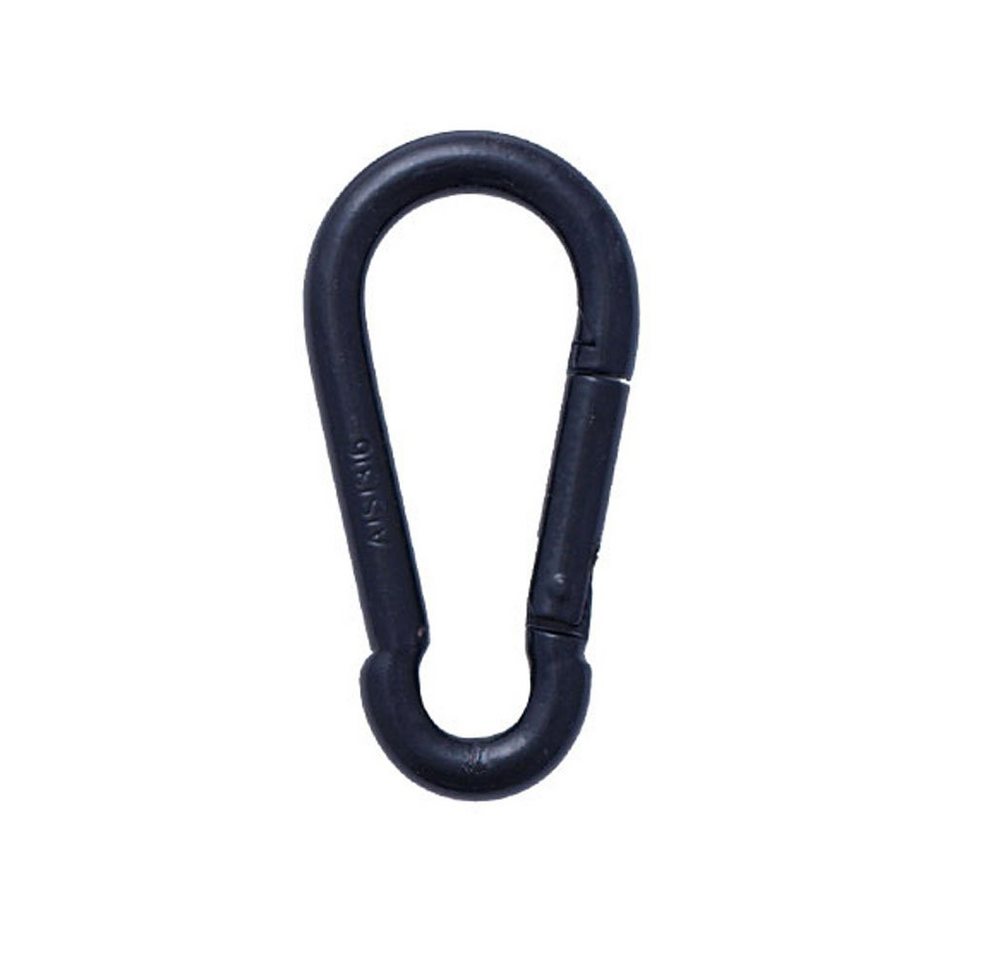 EDELSTAHL.NIRO Karabiner Edelstahl Karabinerhaken mit PE-Beschichtung, (5 St) von EDELSTAHL.NIRO