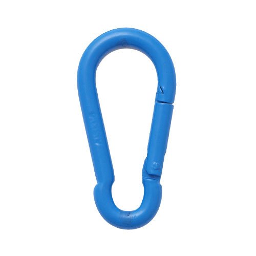 Edelstahl Karabinerhaken mit blauer PE-Beschichtung 8x80mm Edelstahl Karabinerhaken mit blauer PE-Beschichtung 8x80mm von EDELSTAHL.NIRO