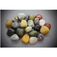 1 Kg Echte Natur Xxl Trommelsteine-Edelsteine I | 3 - 4, 5 cm/15-25 Stück von EDELSTEINPLANET