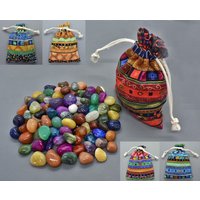 Set Bunter Mix Edelsteine-Trommelsteine-Spielsteine +Größe 12-20 Mm/ Ca. 80 Steine Set Bunter Mix Edelsteine-Trommelsteine-Spielsteine +Größe 12-20 Mm/ Ca. 80 Steine von EDELSTEINPLANET