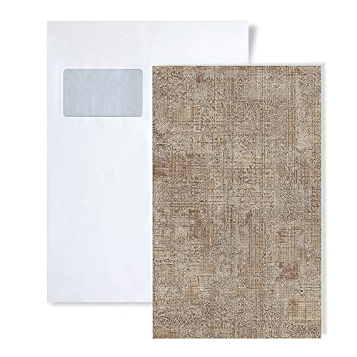 1 MUSTERSTÜCK S-9093-16 EDEM STATUS Spachteloptik Tapete | Tapeten MUSTER in ca. DIN A4 Größe von EDEM