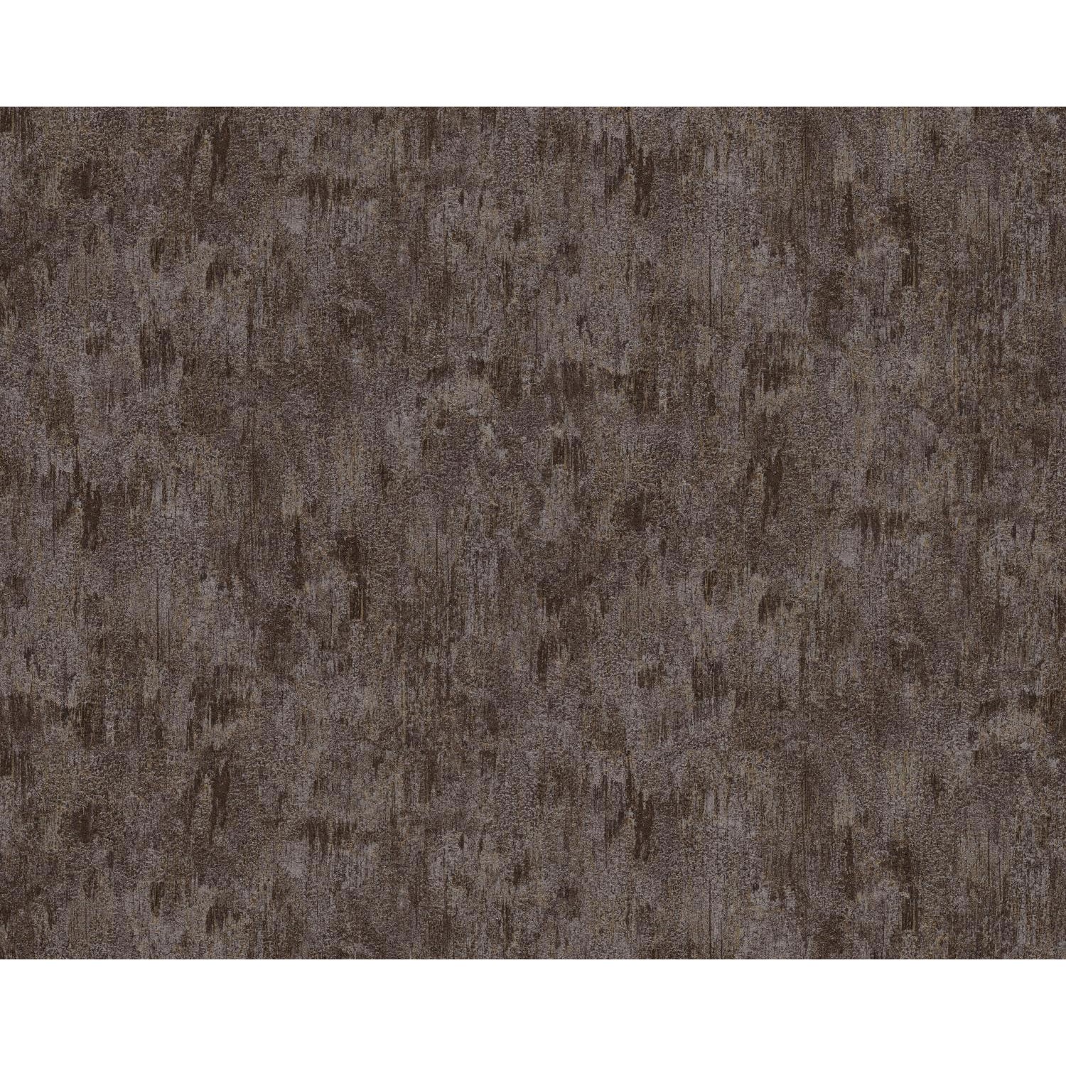 EDEM 410ST16 Struktur Tapete Spachteloptik Metallic schoko-Braun Gold 1,06 m x 10,05 m 10,65 m2 Braun von EDEM