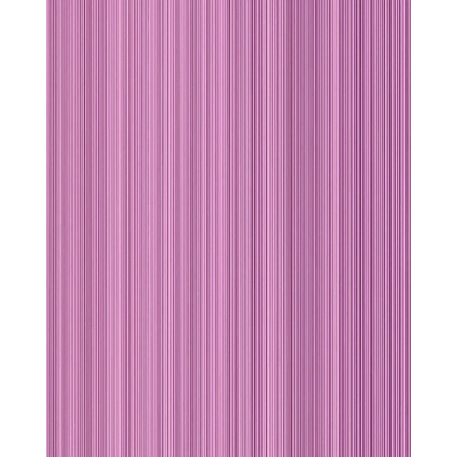 EDEM 598-22 Uni-Tapete Streifen Matt Rot-Lila Signal-Violett 10,05 m x 0,53 m 5,33 m2 Flieder von EDEM