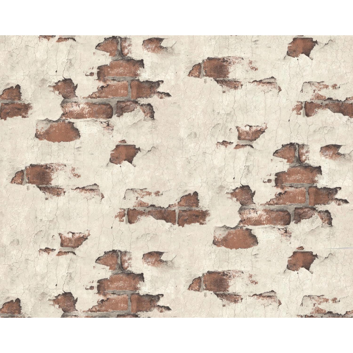 EDEM 819DN56 Stein Kacheln Tapete Spachteloptik Matt Beige Grau Braun 1,06 m x 10,05 m 10,65 m2 Beige von EDEM