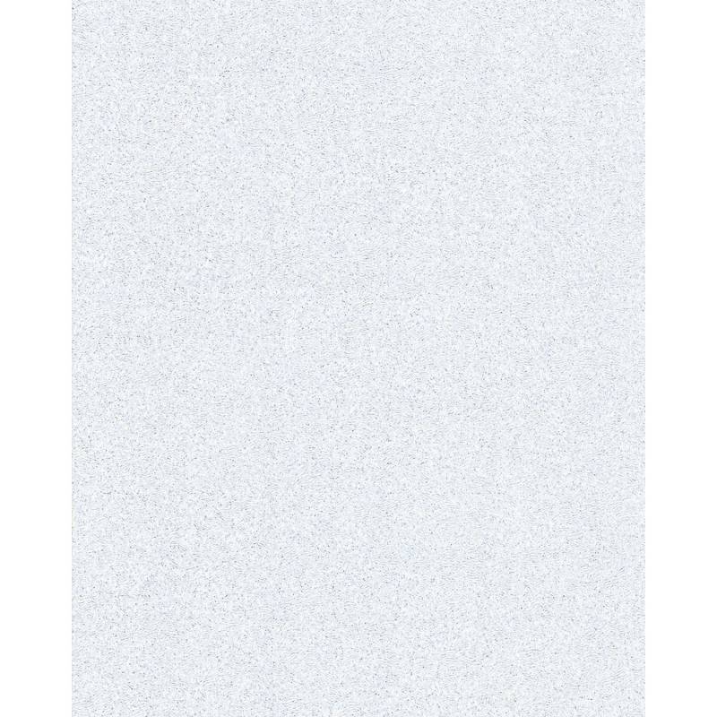EDEM 85047BR20 Uni Tapete Struktur glitzernd Weiß Perl-Weiß Silber 0,53 m x 10,05 m 5,33 m2 Weiß von EDEM
