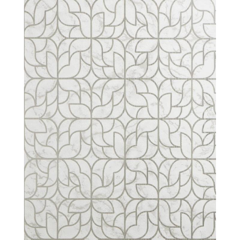 EDEM 85074BR35 Grafische Tapete mit Ornamenten Creme Beige Elfenbein 0,53 m x 10,05 m 5,33 m2 Creme von EDEM