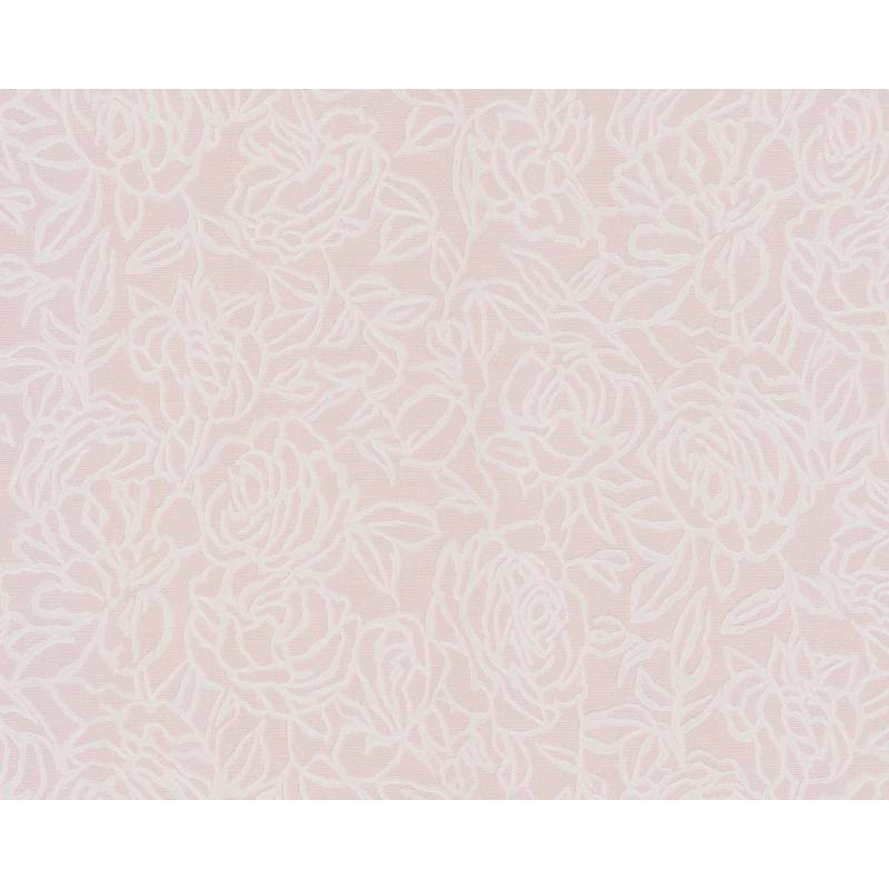EDEM 9040-24 Blumen Tapete Floral glänzend Rosa 1,06 m x 10,05 m 10,65 m2 Rosa von EDEM