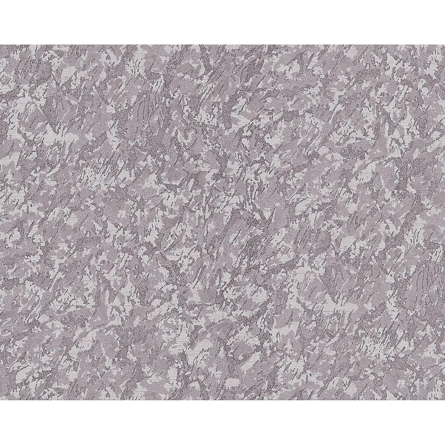 EDEM 9076-25 Uni Tapete Spachteloptik Metallic Effekt Silber Grau 1,06 m x 10,05 m 10,65 m2 Silber von EDEM