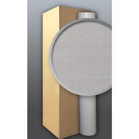 Edem - 80330BR60 1 Kart 4 Rollen Vlies-Tapete geometrische netz-struktur überstreichbar weiß 106 qm von EDEM