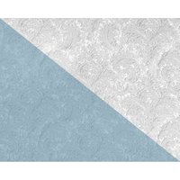 Florale Tapete Edem 83006BR60 Vliestapete zum Überstreichen strukturiert mit Ornamenten matt weiß 26,50 m2 von EDEM